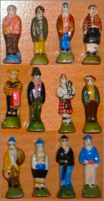 Europe - 12 F�ves brillantes - France D�cor - 1993