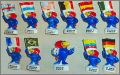 Footix  Drapeaux  - F�ves brillantes - Arguydal  - 1998