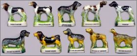 Chiens de  chasse - Alcara - F�ves brillantes - 2001