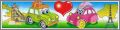 Voitures Lulu et Bobby  Kinder surprise K96-70 � K96-71 1996