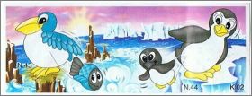 P�lican et Pingouin - Kinder Surprise - K02-43 � K02-44
