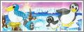 P�lican et Pingouin - Kinder Surprise - K02-43 � K02-44