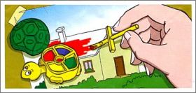 Tortue - Kinder surprise - K03-1