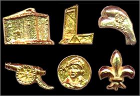 La Bastille dor�e - 6 F�ves Dor�es - Arguydal - 1989