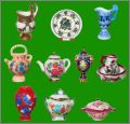 Les C�ramiques Royales - 10 F�ves Brillantes - 2002
