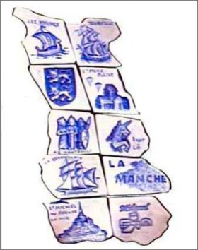 La Manche "Historique"  Midgard - F�ves Biscuit Brun - 2002