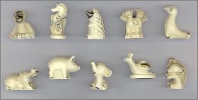 Les F�ves Animaux : chocolat blanc et or - Alcara - 2001