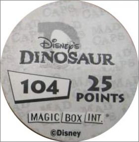 Dinosaure - Pogs Disney - Magic Box Int - 2000