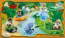 Looney Tunes Baby gar�ons safari Kinder DE-2-1 DE-2-4 Italie