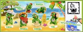 Tartallegre - Kinder Surprise - TR175 � TR182 - Italie 2012
