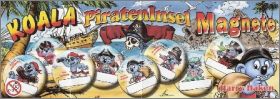 Koala Scholler - PiratenInsel - Magnets - S�rie 1 - 2007
