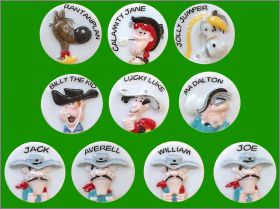 Lucky Luke - 10 F�ves Brillantes  (M�daillons) - 2007