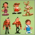 Quicky & Cie - 6 Figurines Nesquik - Nestl� - 1992