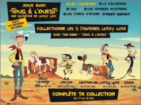 Lucky Luke - Tous � l'Ouest - Figurines Casino - 2007