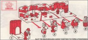 Disney Club - Tic &Tac - 6 Figurines Jemini - 1996