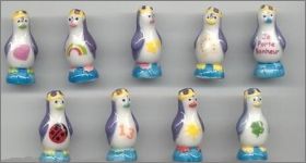 Les Pingouins Porte - Bonheur - F�ves Brillantes - 2010