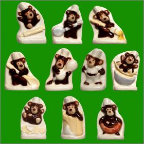 L'ours Jo�l en cuisine - 10 F�ves HEP (Fourn�e Dor�e) 2013