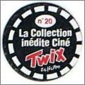 Twix - La Collection indite Cin - Pogs - 1996