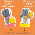 F�ves  gagnantes : G1 et G2