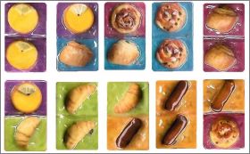 Dominos des Viennoiseries - Alcara - F�ves brillantes - 2011