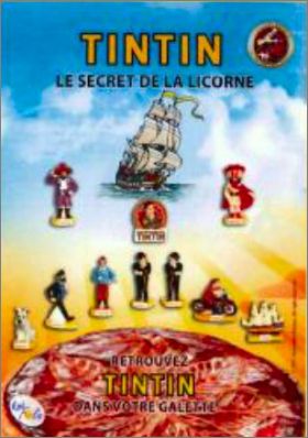 Tintin - Le secret de la Licorne - F�ves - Epi Folie  2013