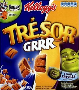 Shrek le Troisime - Mini Frisbees - Kellogg's -  2007