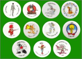 Assiettes B.D. - 11 F�ves Brillantes - Alcara - 1997