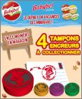 MiniBabs - 4 tampons encreurs � collectionner - Babybel