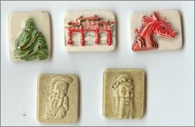 Tr�sors de Chine - Prime - F�ves Plates - 1992