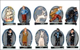 Tintin - s�rie socle noir - F�ves Brillantes - 2012
