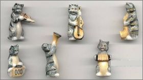 Les Chats musiciens - f�ves brillantes - 2003