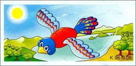 Oiseau Rouge et Bleu - K96-05 - Kinder Surprise - 1996
