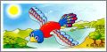 Oiseau Rouge et Bleu - K96-05 - Kinder Surprise - 1996