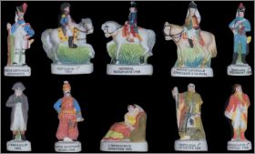 De Bonaparte � Napol�on - 10 F�ves Mates - Prime - 2003