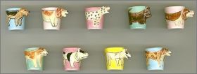 Les Tasses Chiens - 9 F�ves Brillantes - Arguydal - 2009