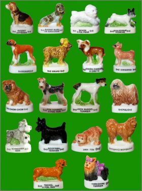 Chiens Rigolos - 18 F�ves Brillantes - Editions Atlas - 2006