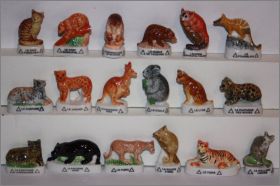 F�lins et Marsupiaux - Editions Atlas- F�ves Brillantes-2006