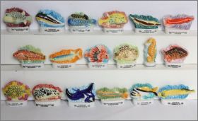 Poissons Etranges - Editions Atlas - F�ves Brillantes - 2006