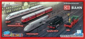 Trains - Kinder - S�rie allemande  - TR087 �  TR091