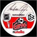 EM96 - Pog  Nutella - Joueurs de foot allemands - 1996