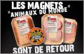 Les Animaux du monde - 24 Magnets - Matre Jacques - 2013