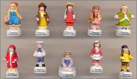 Les poupées en porcelaine - Fèves Mates - 2010