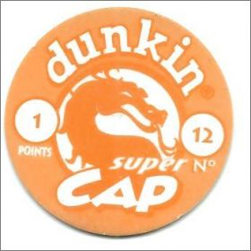 Dunkin - Super Cap - Pogs - 1996