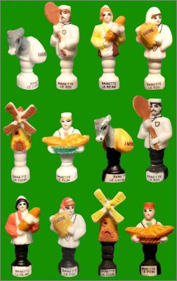 Jeu de roi (�chec)  - 12 F�ves Mates - Prime Banette - 1999