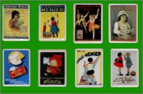 Chocolat et confiserie - 8 F�ves Brillantes - Clamecy 2005