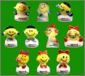 Smiley junior et Smilette - 10 F�ves Brillantes - Prime 2003
