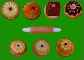 Les moules � g�teaux d'antan F�ves Brillantes Arguydal 1995