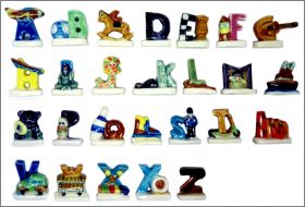 L'Ab�c�daire des jouets Pr�-s�rie F�ves A � Z Arguydal 2001