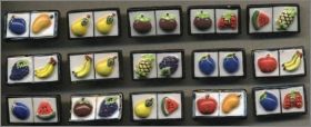 Dominos fruits - F�ves Brillantes - 2005
