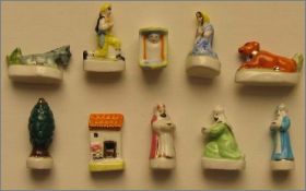 Cr�che (d�cor or) - Nordia - F�ves Brillantes - 2000